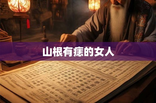 山根有痣的女人