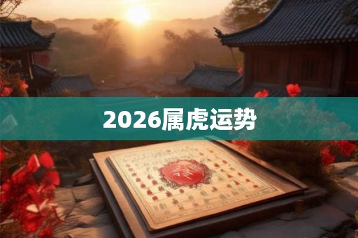 2026属虎运势 2026属虎运势