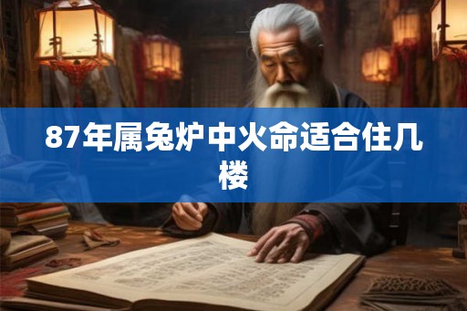 87年属兔炉中火命适合住几楼