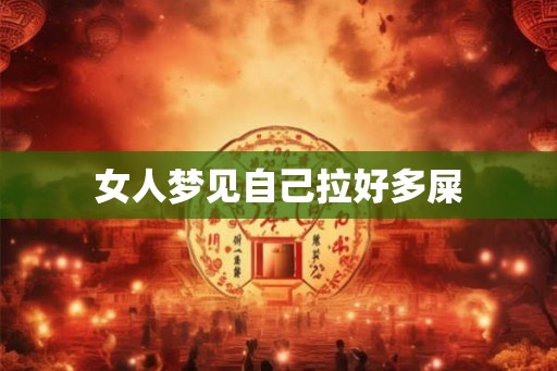 女人梦见自己拉好多屎
