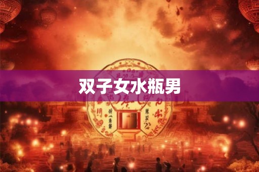 双子女水瓶男