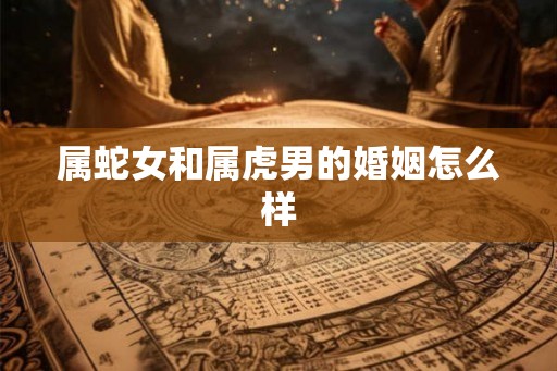 属蛇女和属虎男的婚姻怎么样
