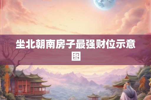 坐北朝南房子最强财位示意图