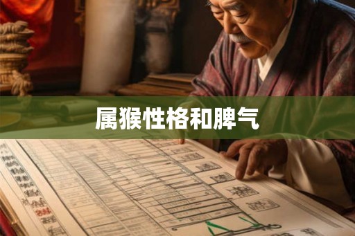 属猴性格和脾气