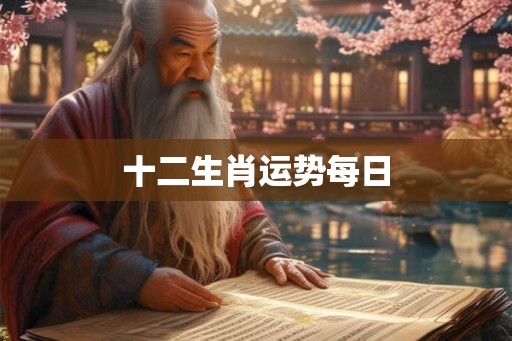 十二生肖运势每日