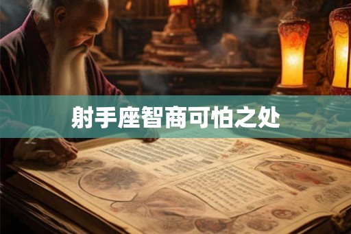 射手座智商可怕之处