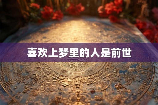 喜欢上梦里的人是前世 喜欢上梦里的人是前世