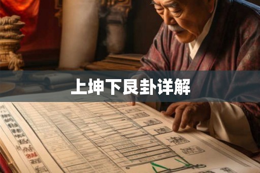 上坤下艮卦详解