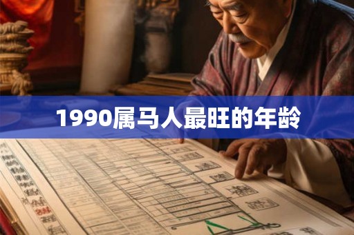 1990属马人最旺的年龄 1990属马人最旺的年龄