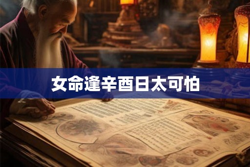 女命逢辛酉日太可怕