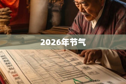 2026年节气 2026年节气