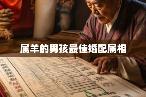 属羊的男孩最佳婚配属相