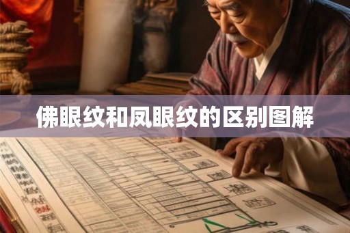 佛眼纹和凤眼纹的区别图解