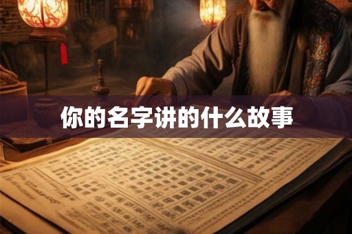 你的名字讲的什么故事