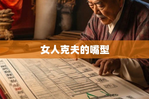女人克夫的嘴型