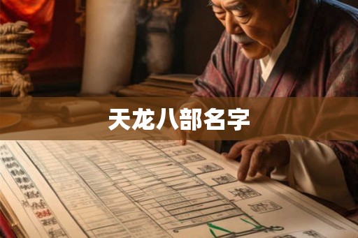 天龙八部名字