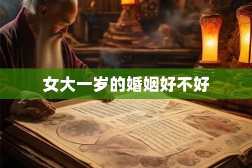 女大一岁的婚姻好不好