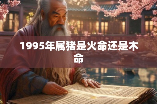 1995年属猪是火命还是木命