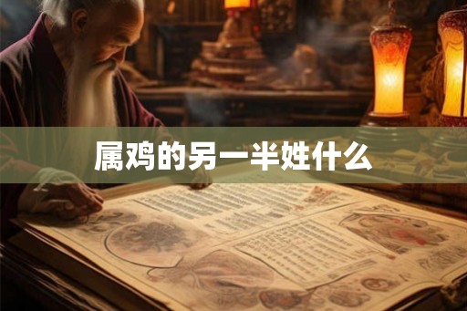 属鸡的另一半姓什么 属鸡的另一半姓什么