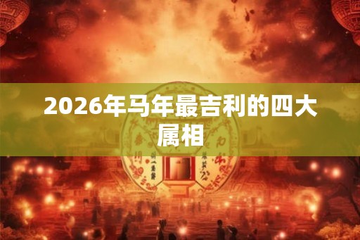 2026年马年最吉利的四大属相 2026年马年最吉利的四大属相