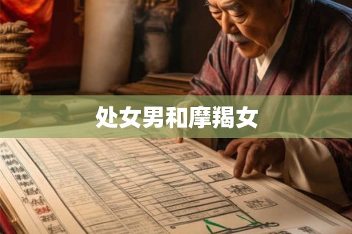 处女男和摩羯女