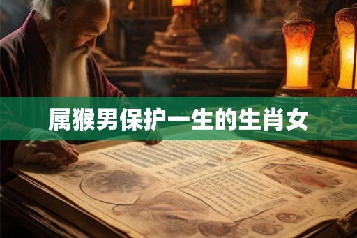 属猴男保护一生的生肖女
