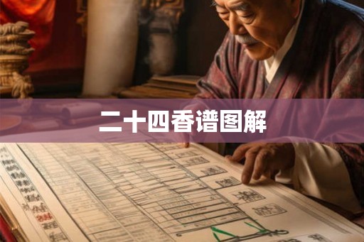 二十四香谱图解