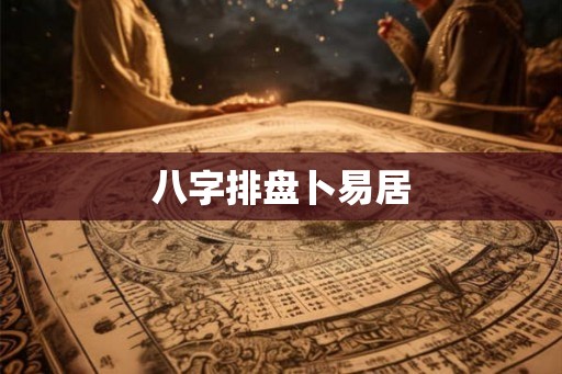 八字排盘卜易居