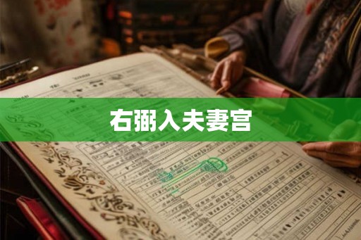 右弼入夫妻宫
