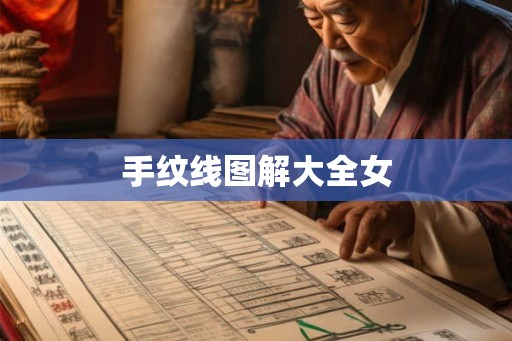 手纹线图解大全女