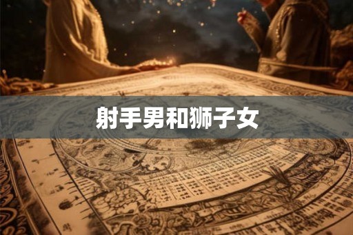 射手男和狮子女 射手男和狮子女