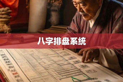 八字排盘系统