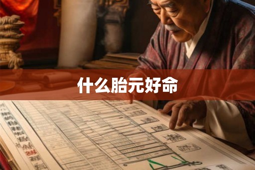 什么胎元好命