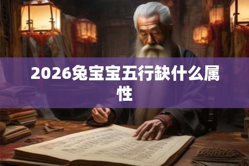 2026兔宝宝五行缺什么属性