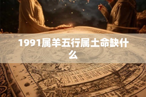 1991属羊五行属土命缺什么
