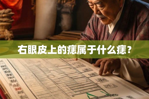 右眼皮上的痣属于什么痣? 右眼皮上的痣属于什么痣?