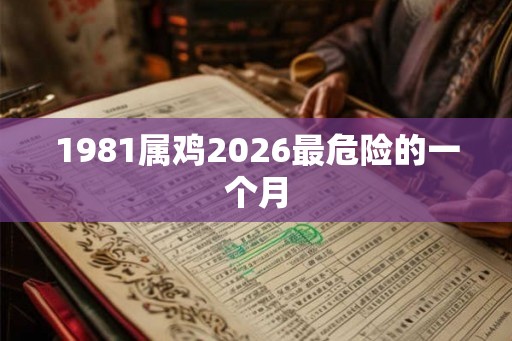 1981属鸡2026最危险的一个月