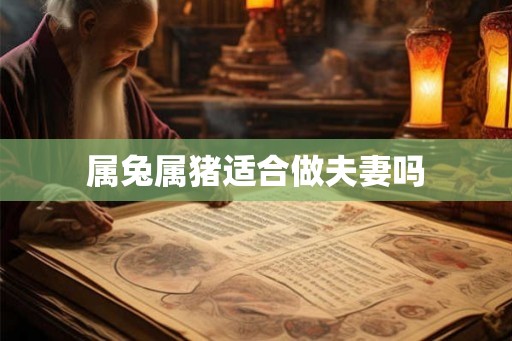 属兔属猪适合做夫妻吗 属兔属猪适合做夫妻吗