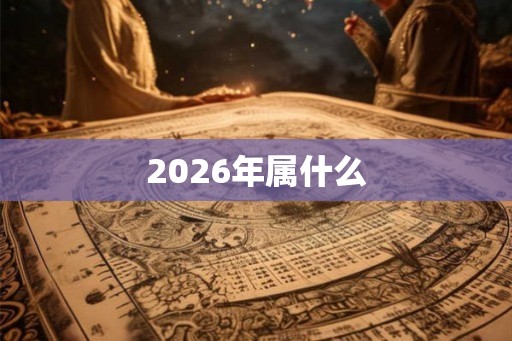 2026年属什么