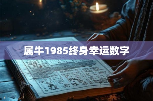 属牛1985终身幸运数字 属牛1985终身幸运数字