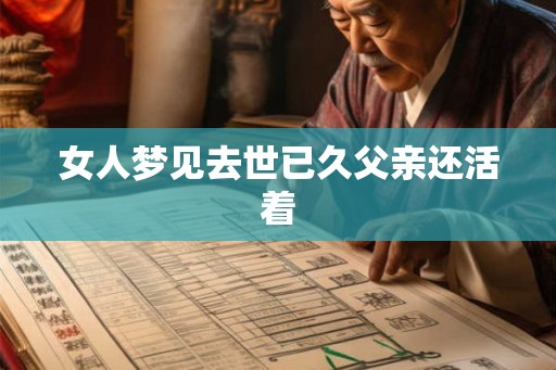 女人梦见去世已久父亲还活着