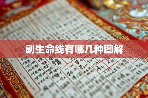 副生命线有哪几种图解
