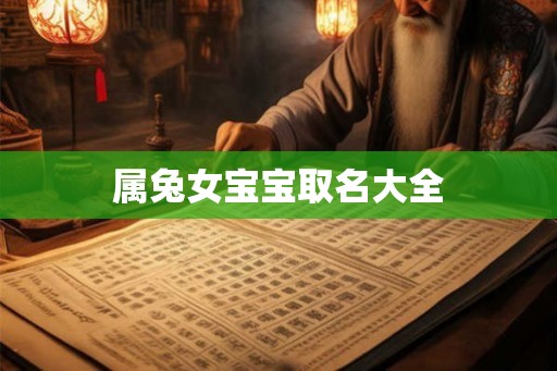 属兔女宝宝取名大全