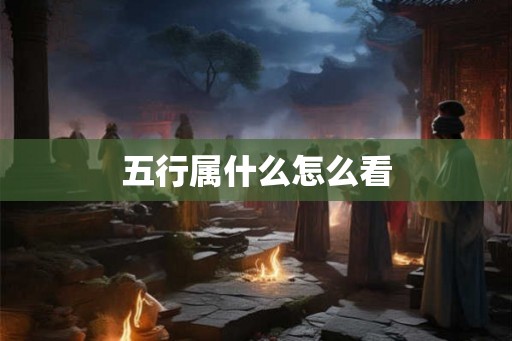 五行属什么怎么看