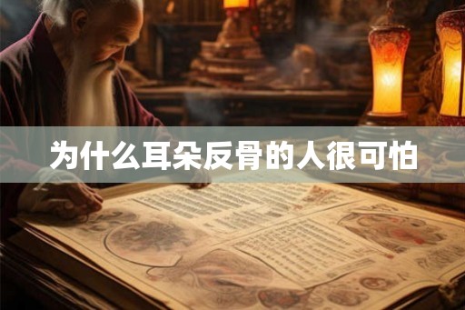 为什么耳朵反骨的人很可怕 为什么耳朵反骨的人很可怕