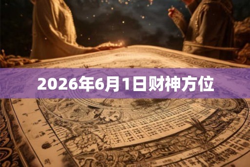 2026年6月1日财神方位