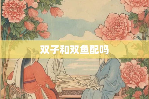 双子和双鱼配吗