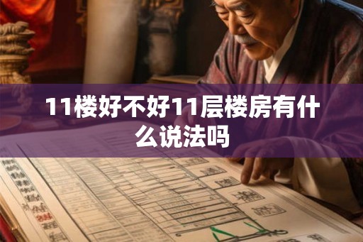 11楼好不好11层楼房有什么说法吗