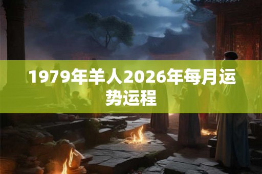1979年羊人2026年每月运势运程