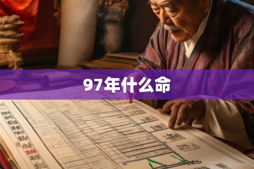 97年什么命